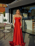 Cherry Camille Corset Maxi Dress