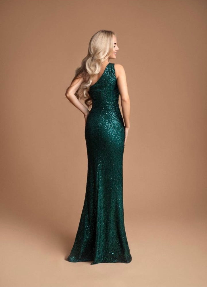 Emerald Sequin Dress