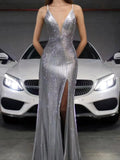 Silver Valencia Crystal Dress