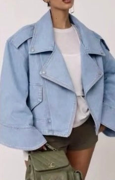 Light Blue Brooklyn Oversized Denim Jacket