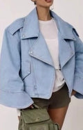 Light Blue Brooklyn Oversized Denim Jacket