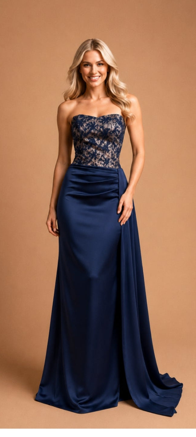 Midnight Elegance Navy Blue