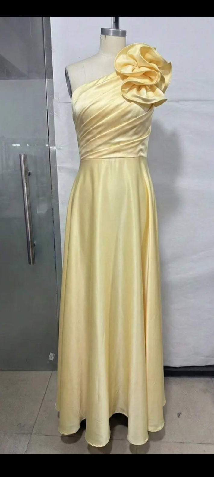 Yellow Belle Époque Dress