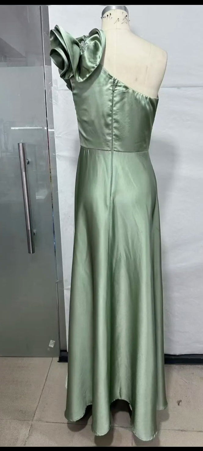 Green Belle Époque Dress
