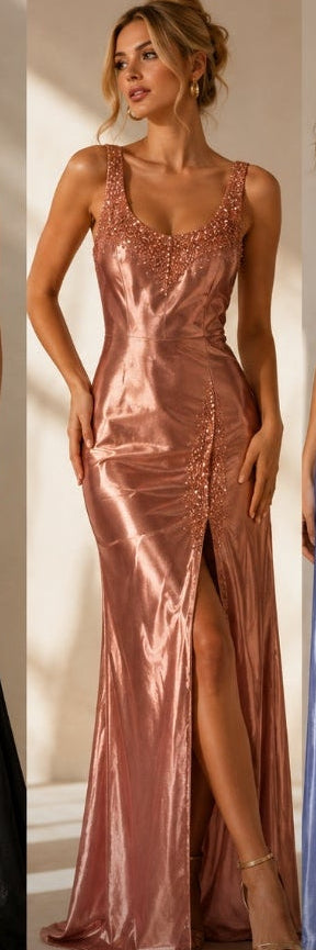 Veloura Pink Sequin Dress