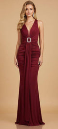 Solea Draped Maxi Dress