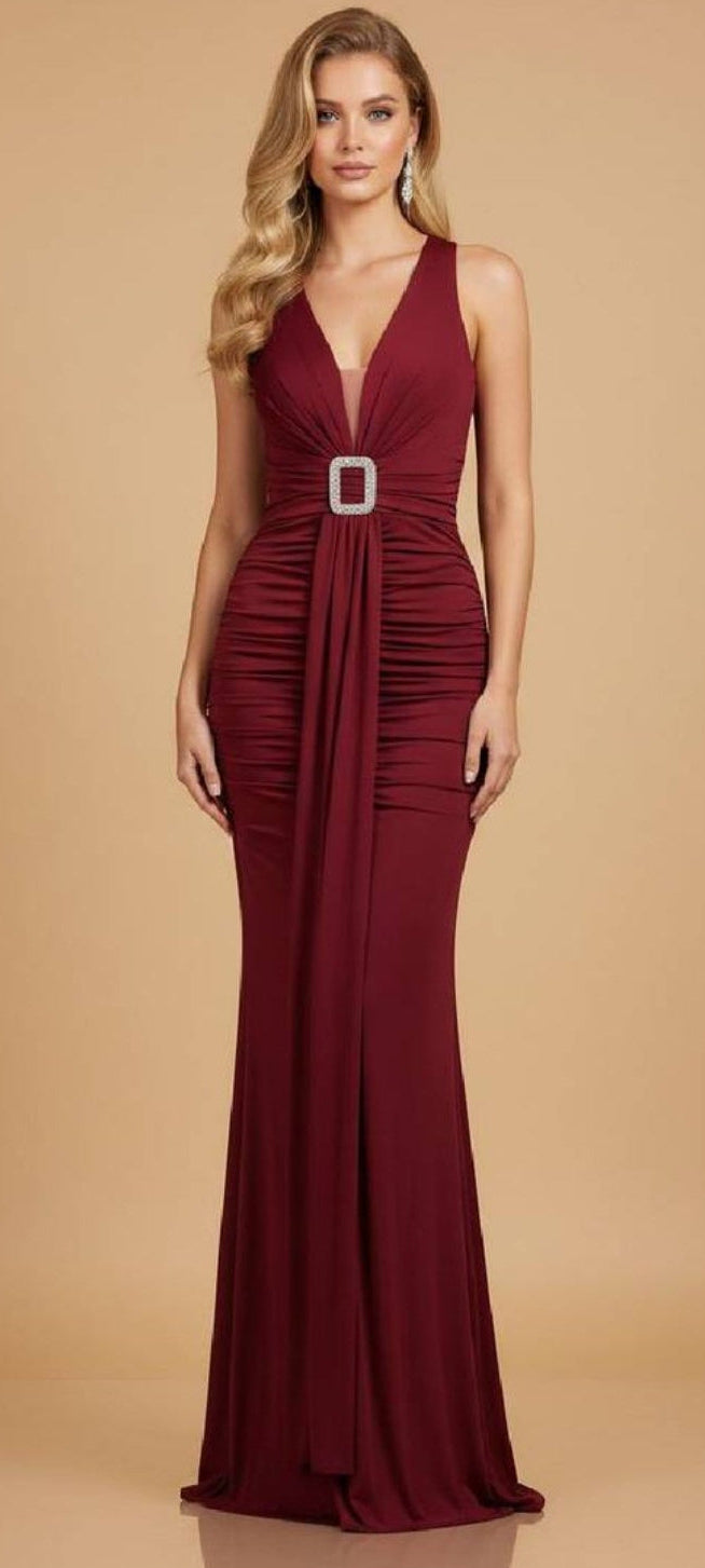 Solea Draped Maxi Dress