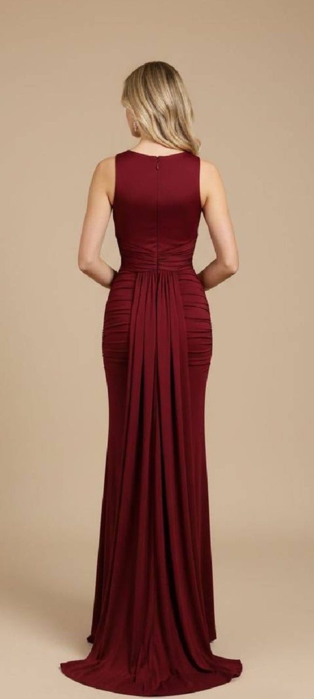 Solea Draped Maxi Dress