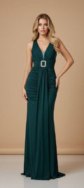 Solea Draped Maxi Dress