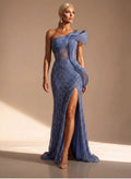 Isadora Crystal Blue Dress