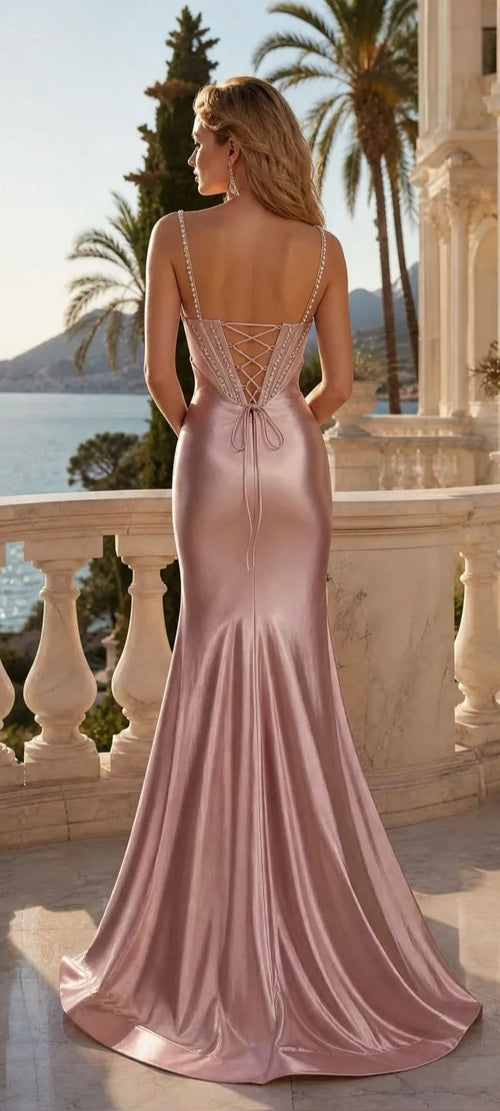 Bella Donna Dusty Pink Gown