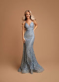 Blue Aria Glitter Dress