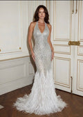 White Vivienne Crystal Dress