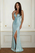 Blue Valencia Crystal Dress