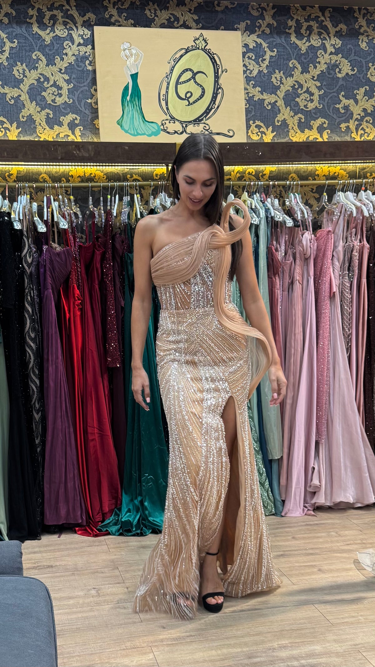 Isadora Crystal Dress