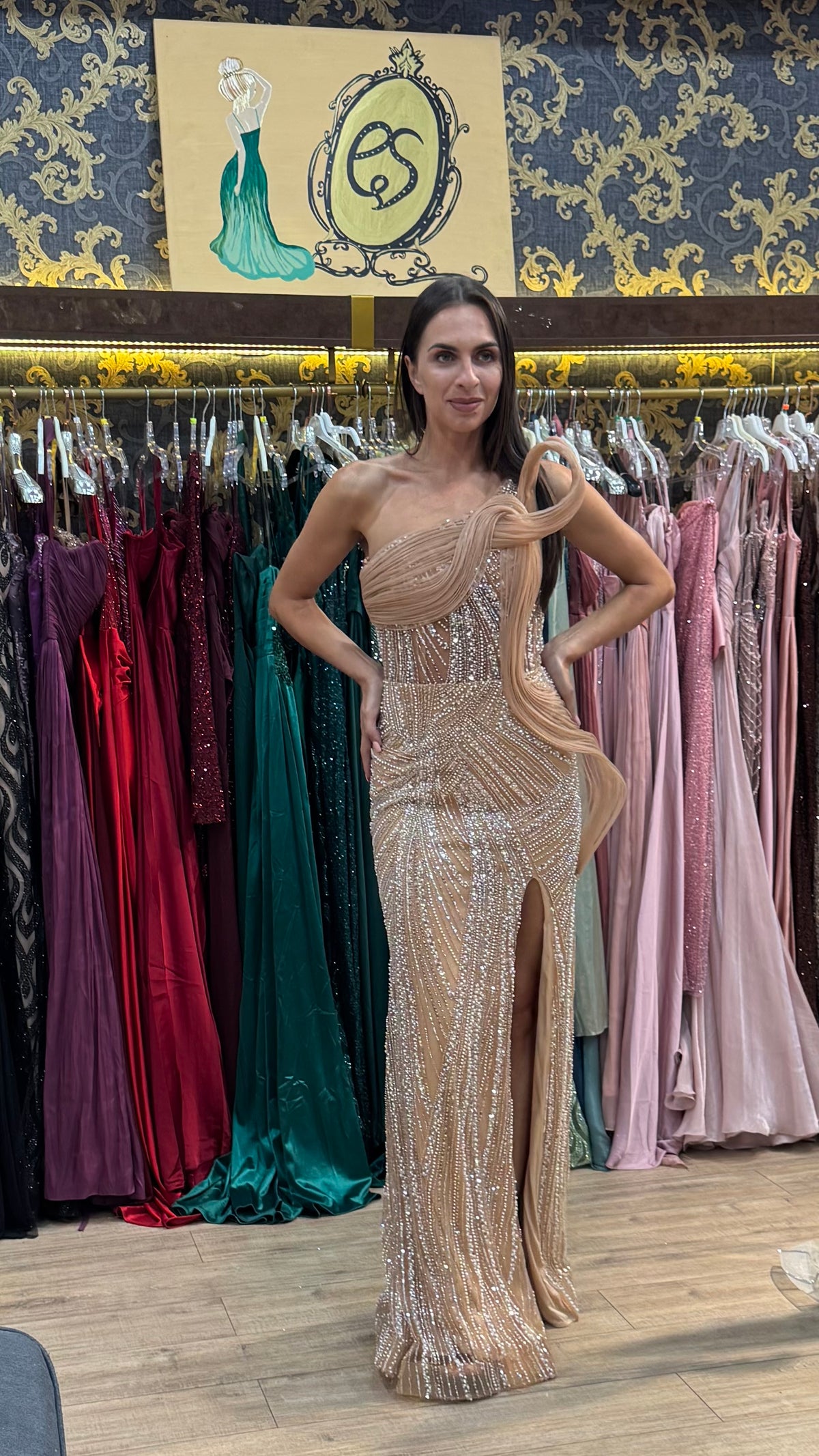 Isadora Crystal Dress